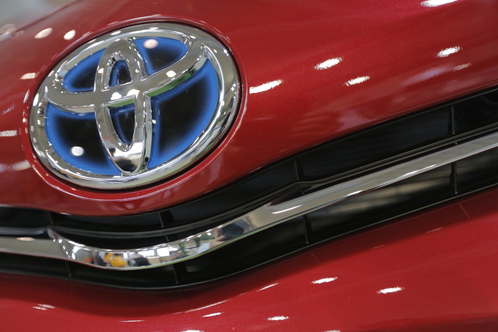 Why did Toyota issue an air bag recall in 2014?
