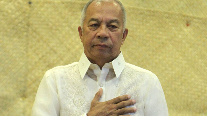 Customs Commissioner Alberto Lina. INQUIRER PHOTO/RICHARD A. REYES