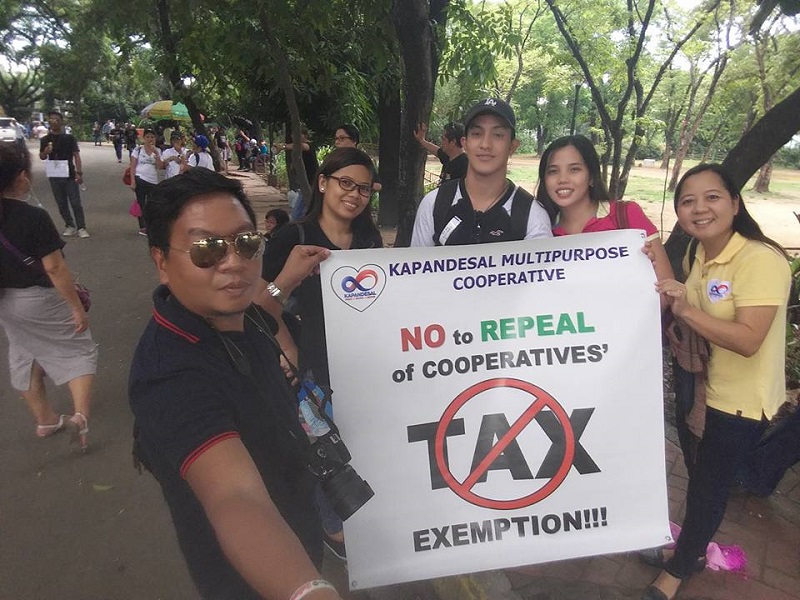 The Kapandesal Multi-Purpose Cooperative is among the many coops in the Philippines urging Congress to keep their exemption from the value added tax (RADYO INQUIRER FILE PHOTO)