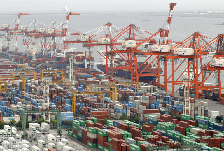 Japan Records Trade Surplus As Exports Imports Fall Inquirer Business