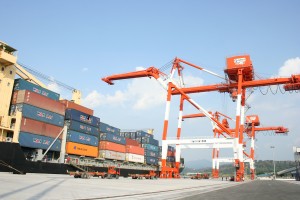 BIG VOLUME  In 2011, container throughput in Subic Bay reached 27,600 twenty-foot equivalent units, a growth of 7.8 percent over 2010 and the highest volume recorded since 2007. 
