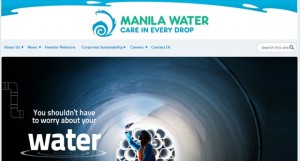 Screengrab from http://www.manilawater.com/Pages/Index.aspx