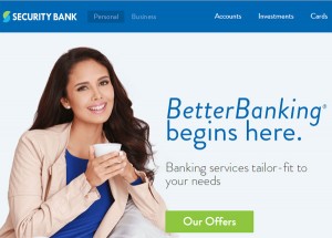 SCREENGRAB from www.securitybank.com