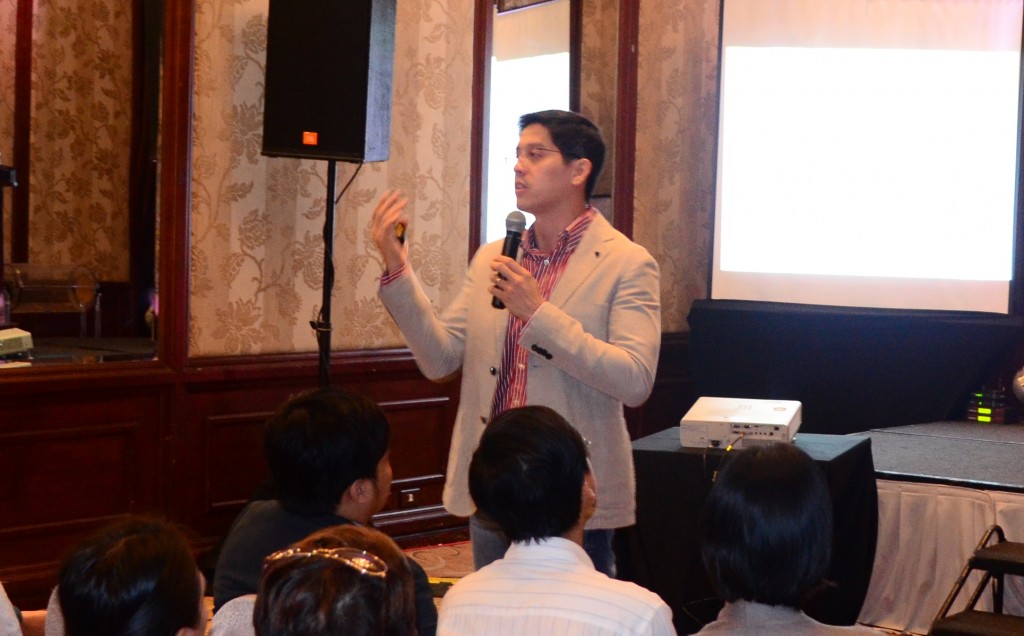 Guest speaker Edric Mendoza shared his expert tips on finance and investments. CONTRIBUTED IMAGE/Avida 