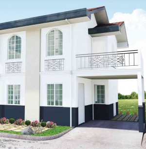 NUVISTA Lipa’s best offering is the P2.75-million Brescia, a single-detached unit with 86.6-sq-m floor area and 100-sq-m lot area. 