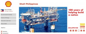 Screen grab from the Shell Philippines website. 