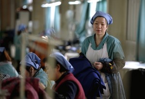 Women work at a garment factory in Huaibei in central China's Anhui province Tuesday, Jan. 20, 2015.  AP FILE PHOTO