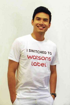 THE NEWEST endorser, Christian Bautista, taps the male market.
