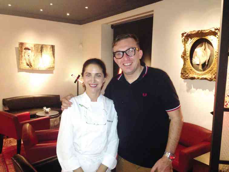 CHEF Chele Gonzalez with Chef Elena Arzak in 2013. 