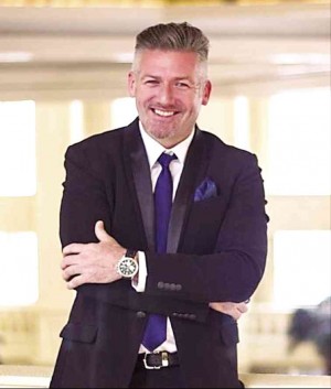 Steven  Bullock, managing director  of LVMH Moët Hennessy Philippines 