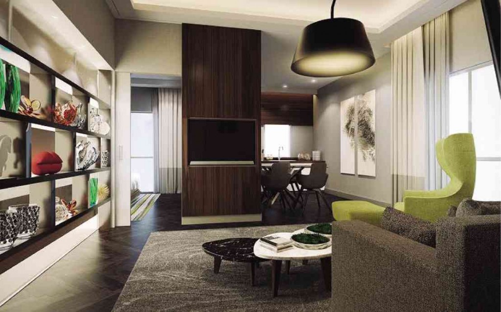 THE 46-SQM one-bedroom Deluxe is good for 3 adults, or 2 adults with up to 2 children on a sofa bed. 