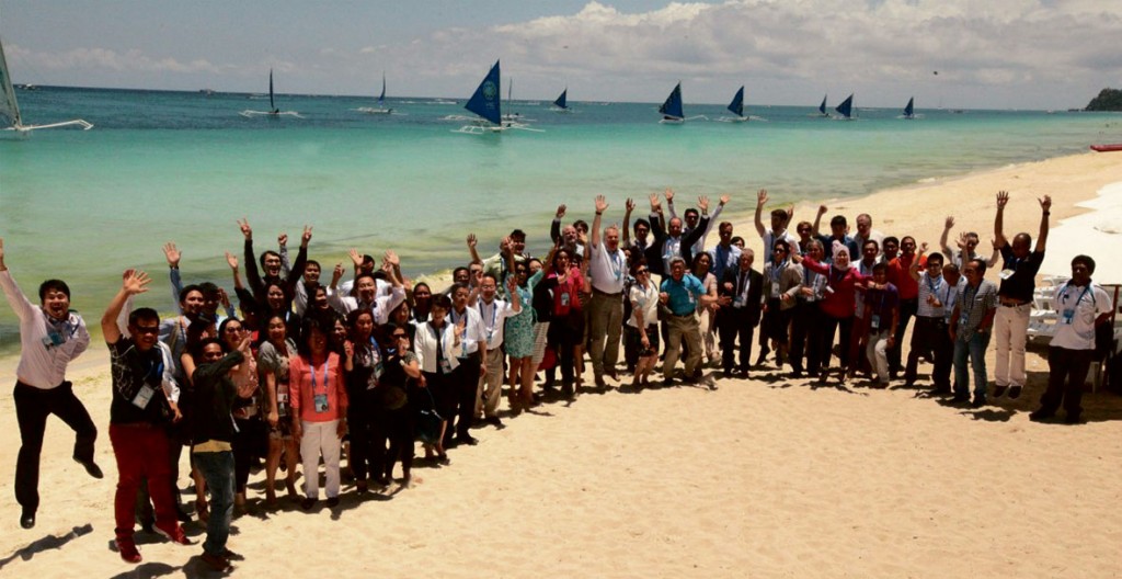 Participants of the Telecommunication and Information Working Group  meeting which was held last May in Boracay