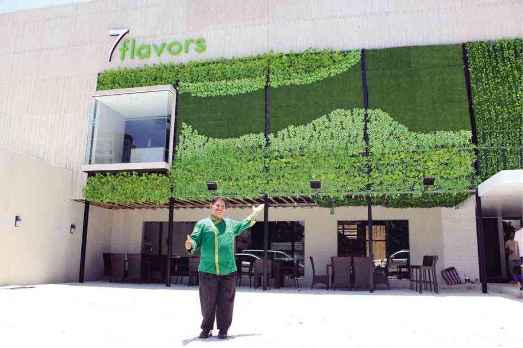 CHEF Boy is the face of the new 7 Flavors restaurant in San Juan City. 
