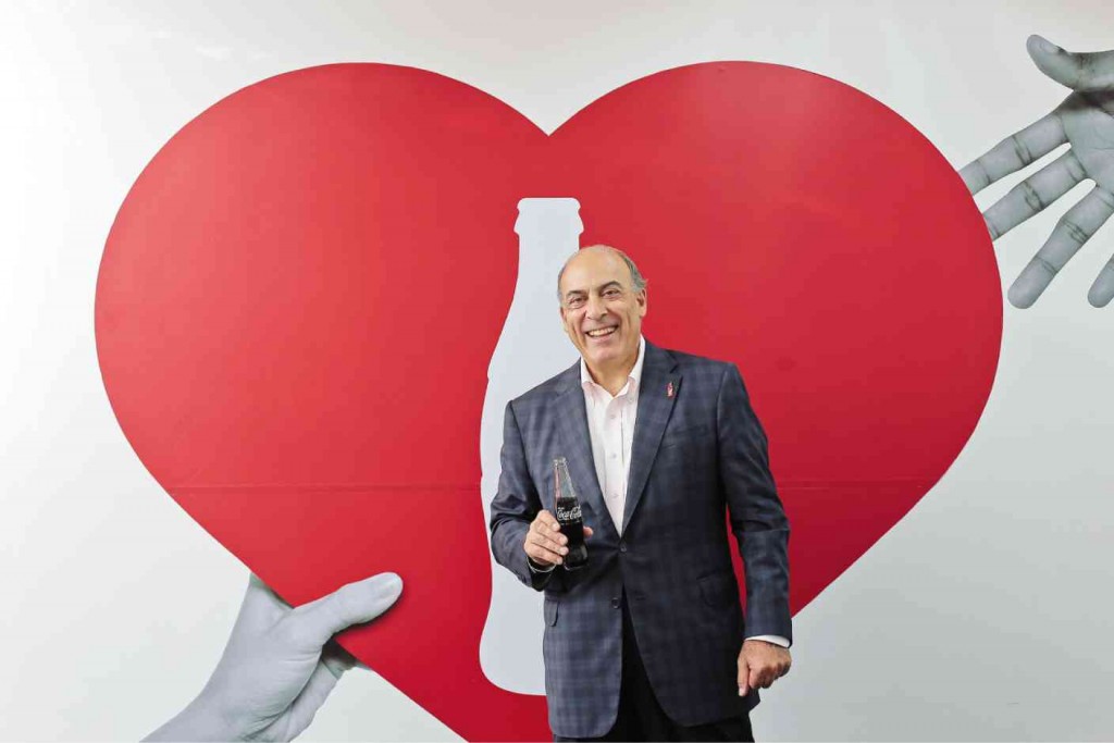 The Coca-Cola Co. CEO Muhtar Kent. JILSON TIU