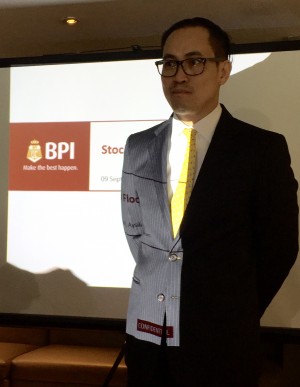 BPI Securities CEO Michaelangelo Oyson  on Wednesday's stock market briefing 