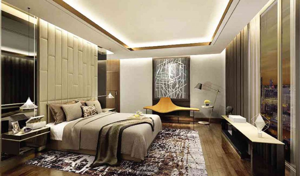 Elegant master bedroom