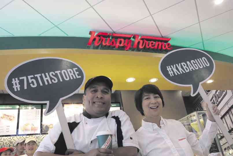 KRISPY Kreme Baguio is the chain’s 75th in the Philippines.