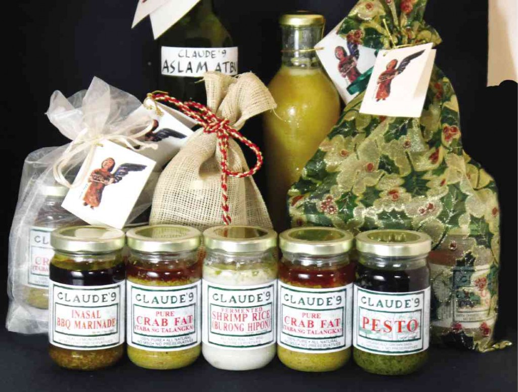 BE IN Claude 9! Nine sauces by gourmet artist Claude Tayag. Claude Tayag