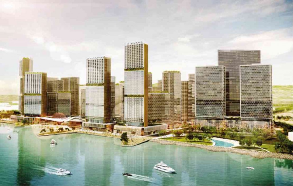 THE MASTERPLAN for the Mandani Bay project was done by Michael Banak of Australia-based Crone Properties.
