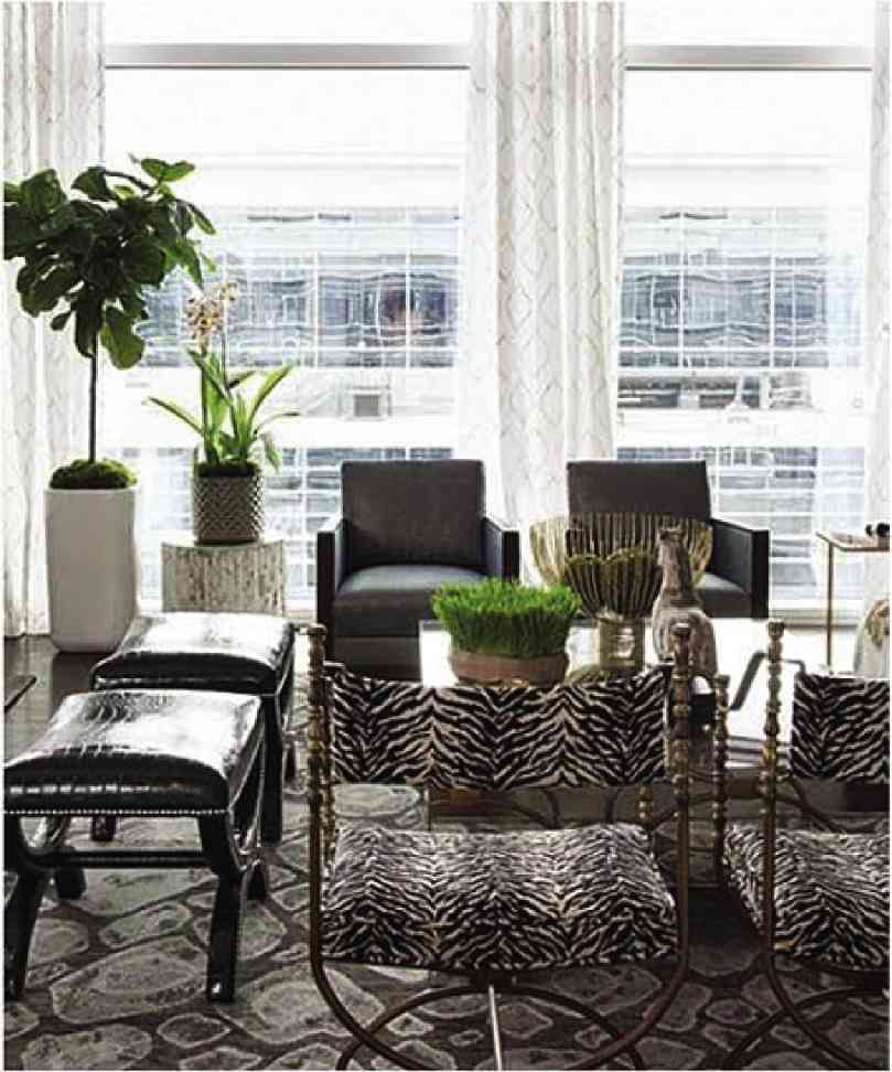 GREEN and natural trend in interior furnishings