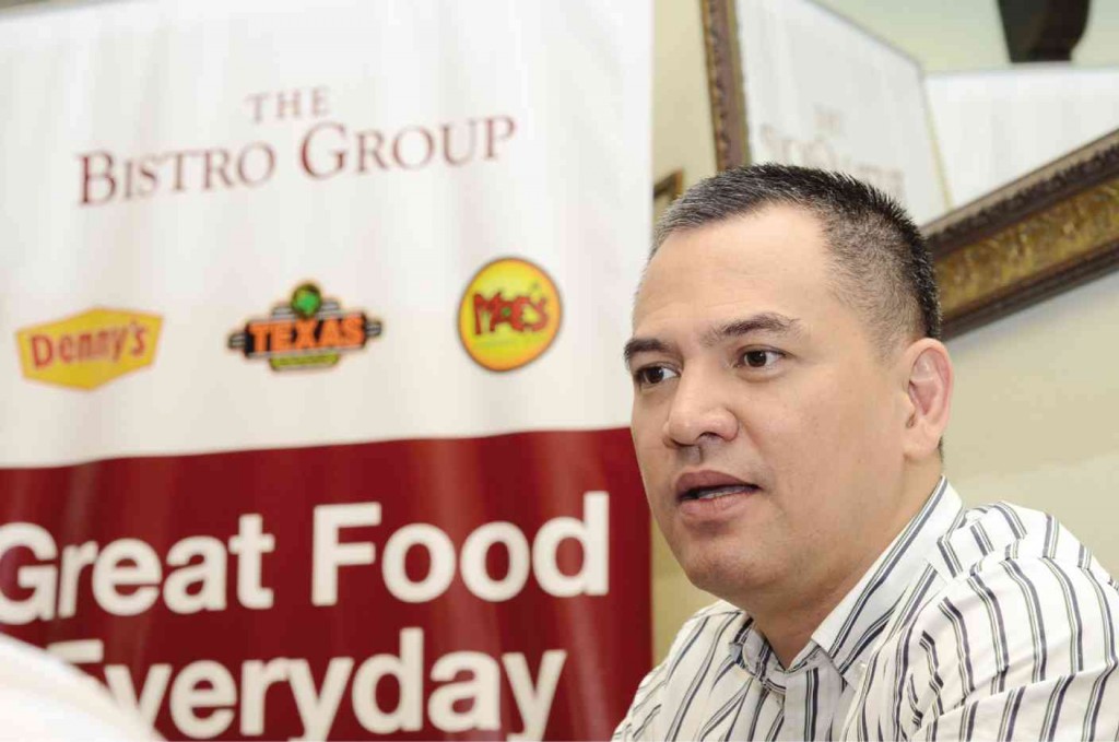 TO SURVIVE in the restaurant sector, The Bistro Group’s Paul Manuud says it is important for a company to take care of its people and put a premium on service.