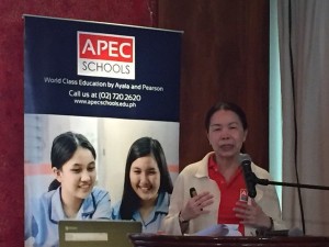 APEC Schools head Beth Lui