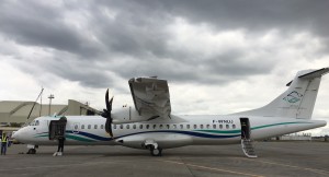 Balesin's new  ATR72 500 lands at NAIA