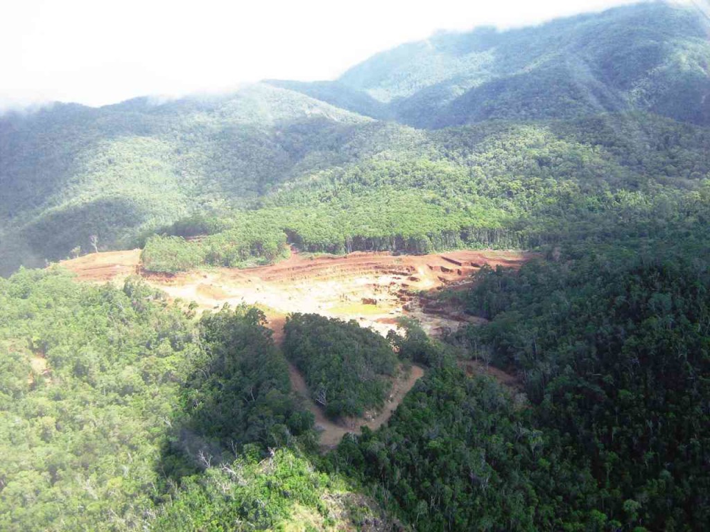 QUARRY SITE OF NARRA NICKEL MINING AND DEVELOPMENT CORP.  Stakeholders in the industry should take a proactive approach to climate change adaptation. INQUIRER PHOTO