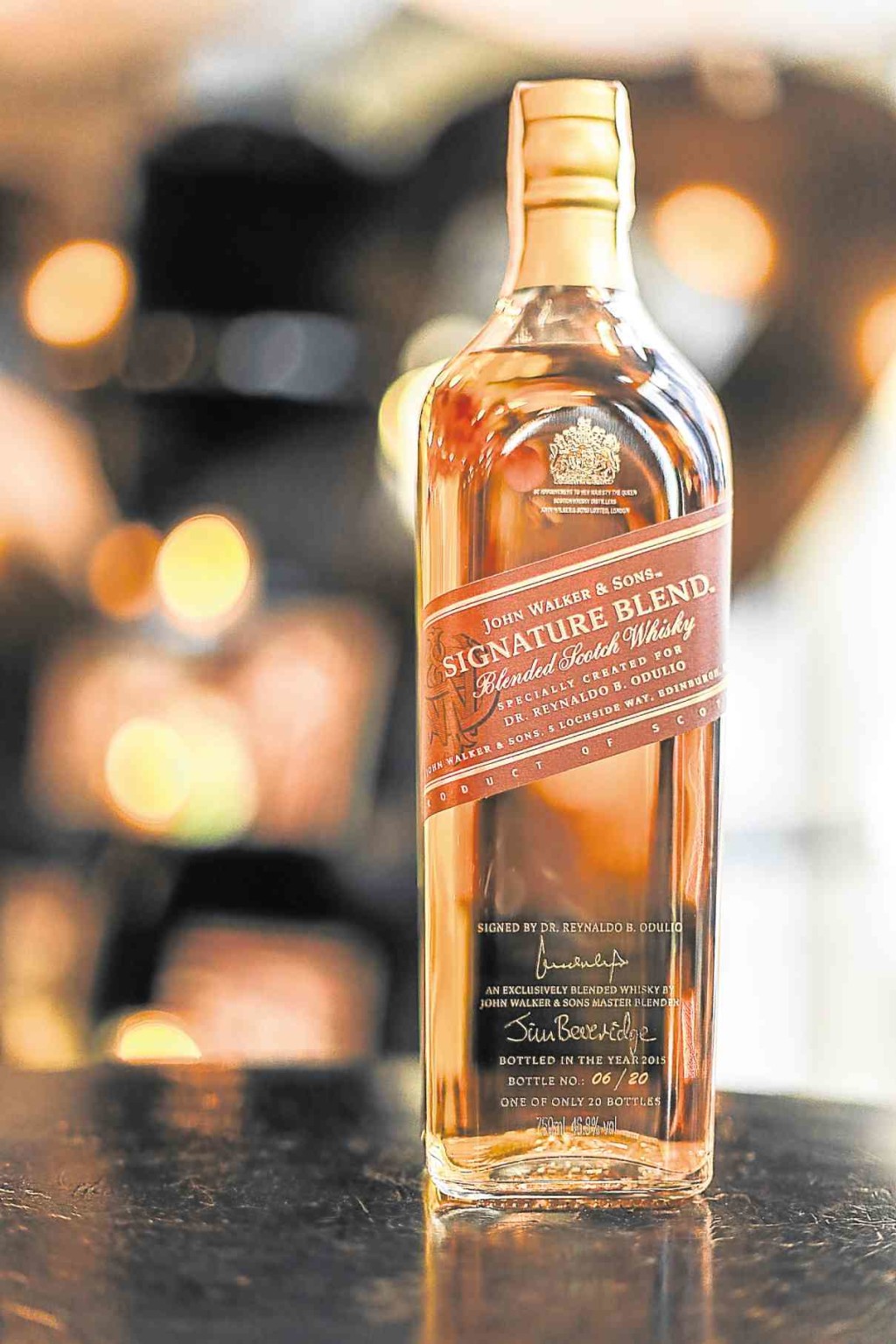 Johnnie Walker makes rarest, lechon-inspired whisky for Filipino