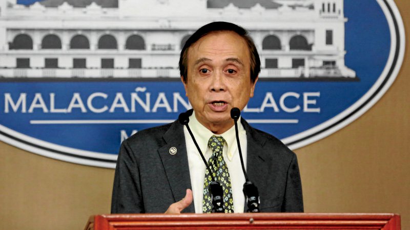 NEDA Director Ernesto Pernia in a press briefing held in Malacañang Palace. INQUIRER PHOTO/JOAN BONDOC