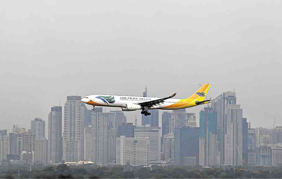 Cebu Pacific Air has a bigger market share than Philippine Airlines, Asia's first airline. —RAFFY LERMA