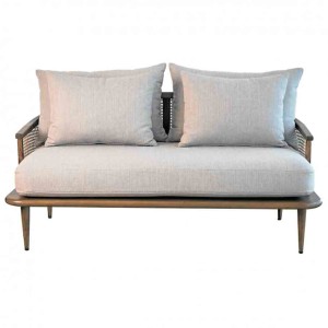 Stockholm 2-seater (Available in different wood, wood finishes and fabric design options)