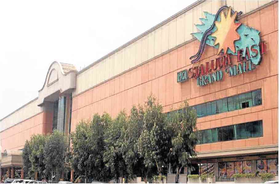 Sta. Lucia East Grand Mall is the first large-scale mall to rise in Cainta, Riza
