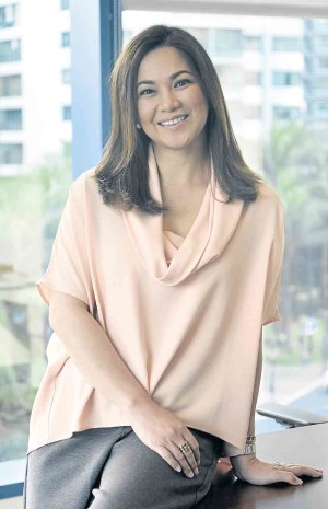 SVP of Rockwell Land Corp.’s high-end residential development Valerie Jane Lopez-Soliven