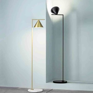 Captain Flint, a floor lamp which creates drama to   indoor ambiance