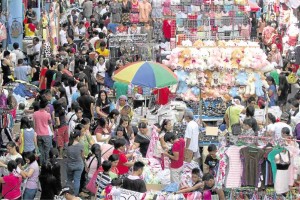 During the busy holiday season, shoppers flock to Divisoria, a haven for bargain hunters. Increased shopping activity, however, can also mean an increase in crime.