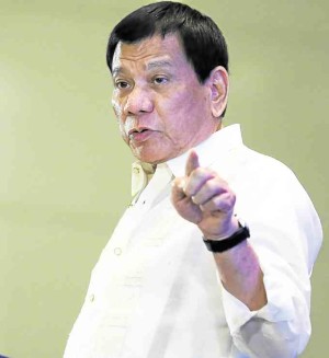 President Rodrigo  Duterte  —Malacañang photo