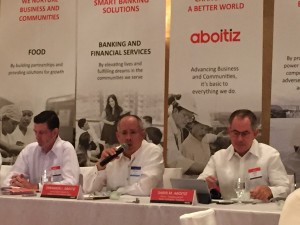 Aboitiz Equity's Erramon Aboitiz and Sabin Aboitiz talk about Republic Cement's expansion plan at the May 15 stockholders meeting 