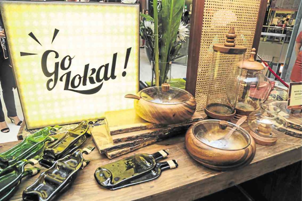 Go Lokal features products that offer a blended style of modern and indigenous. 