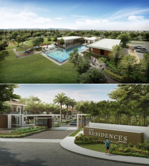 An artist's rendition of The Residences at Evo City