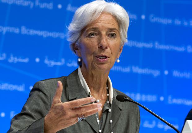 Christine Lagarde - news conference - Washington DC - 14 October 2017