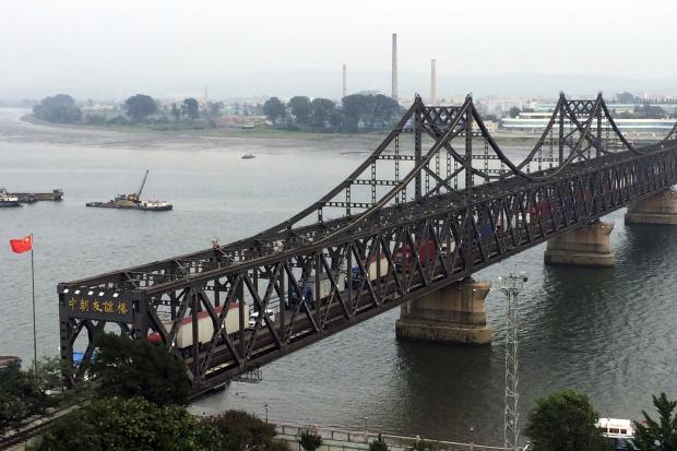 China-North Korea friendship bridge