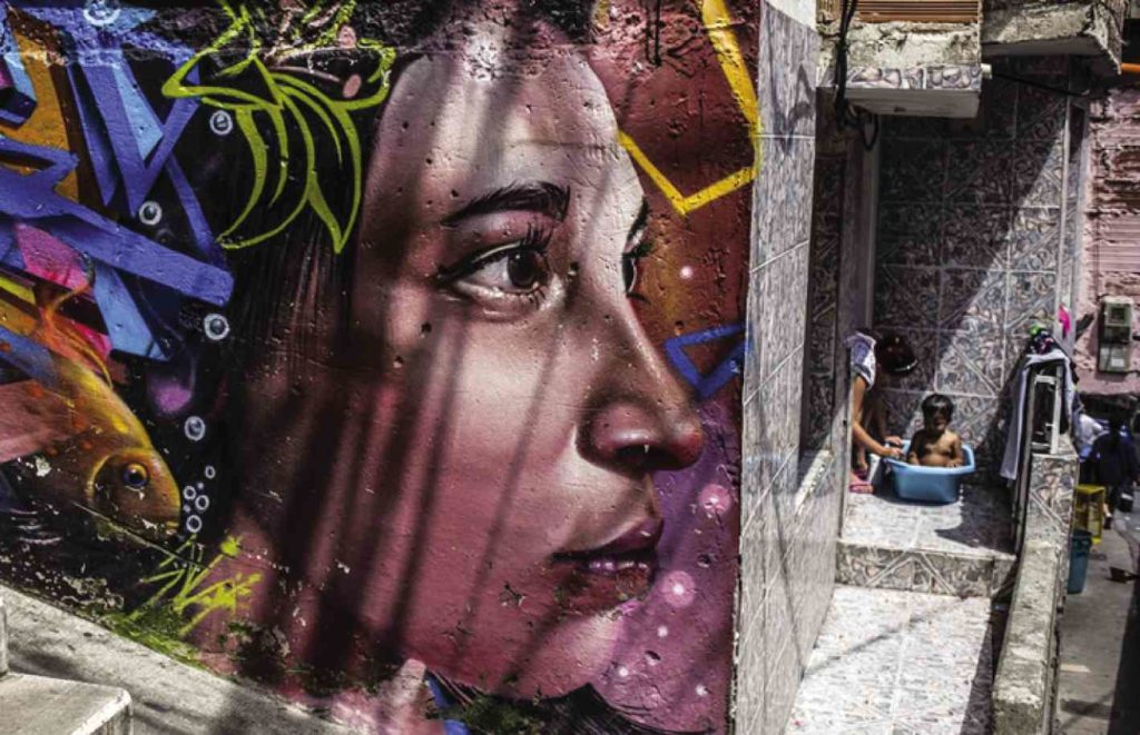 Medellín, Colombia used to be notorious for the dangers of homicide and drugs and used street art as part of its revitalization strategies. Photo © Juancho Torres (Source: theguardian.com)