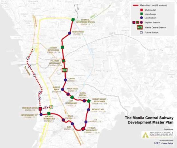 Big Japanese Firm Eyed To Build P350-B Manila Subway | Inquirer Business