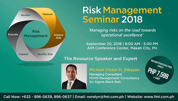 Risk Management Seminar 2018