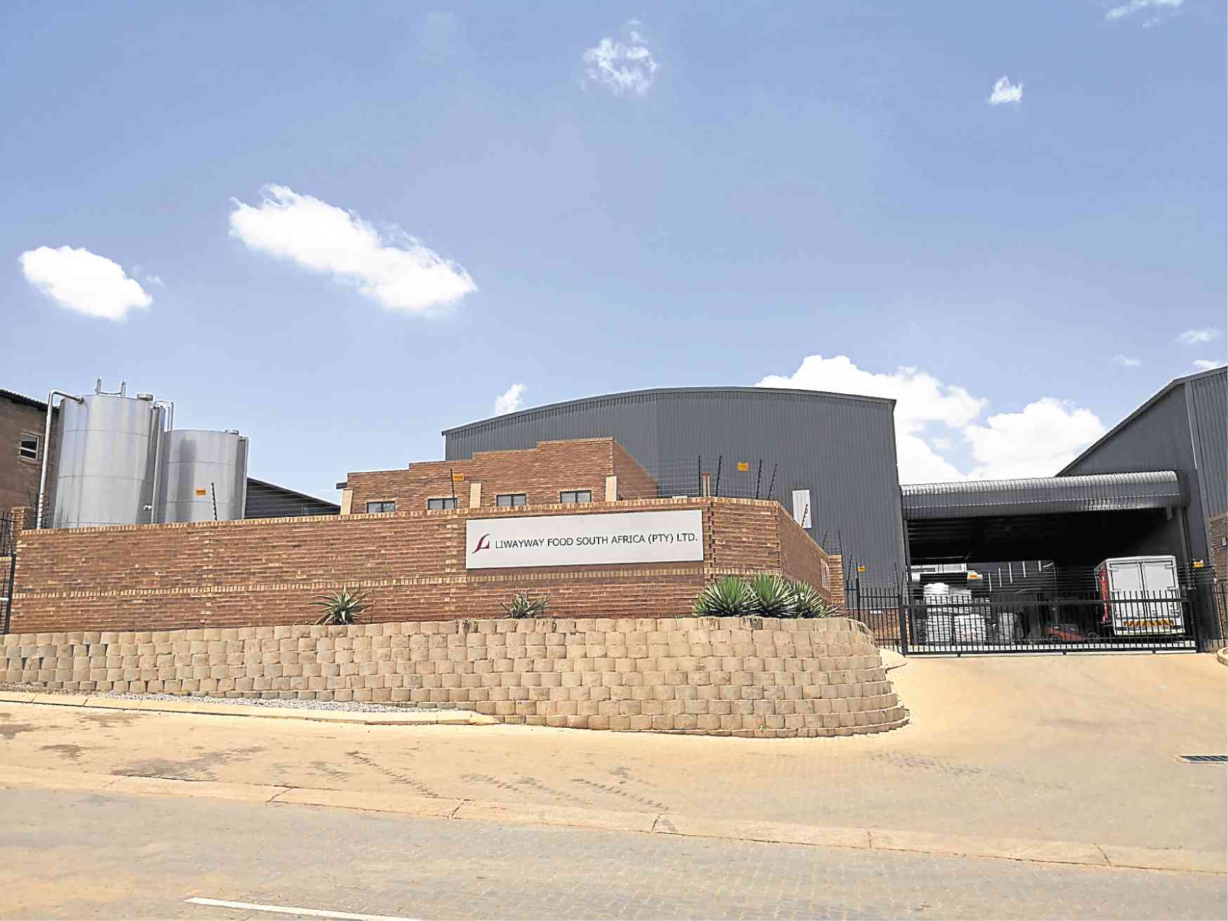 Liwayway facilities in South Africa —CONTRIBUTED PHOTO