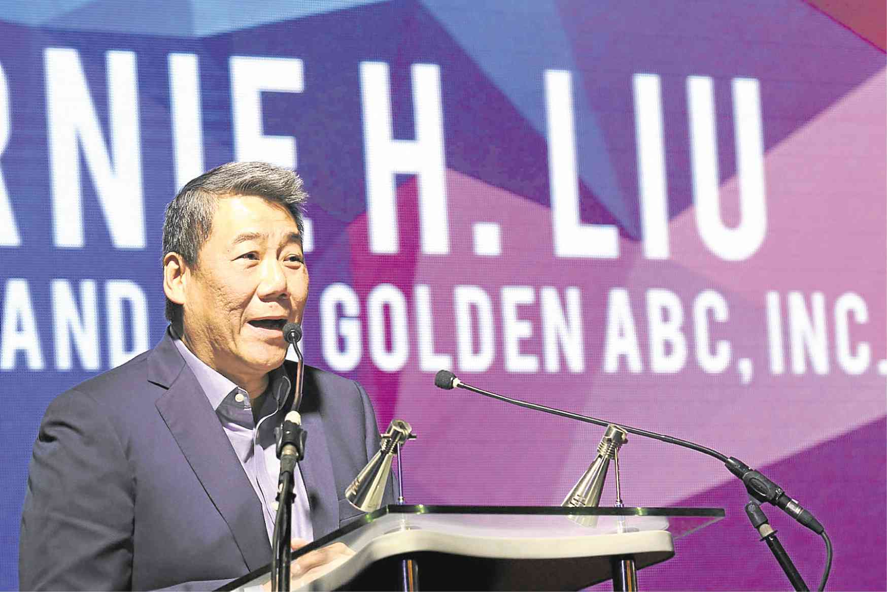 Golden ABC Inc.’s businessman Bernie Liu —CONTRIBUTED PHOTO