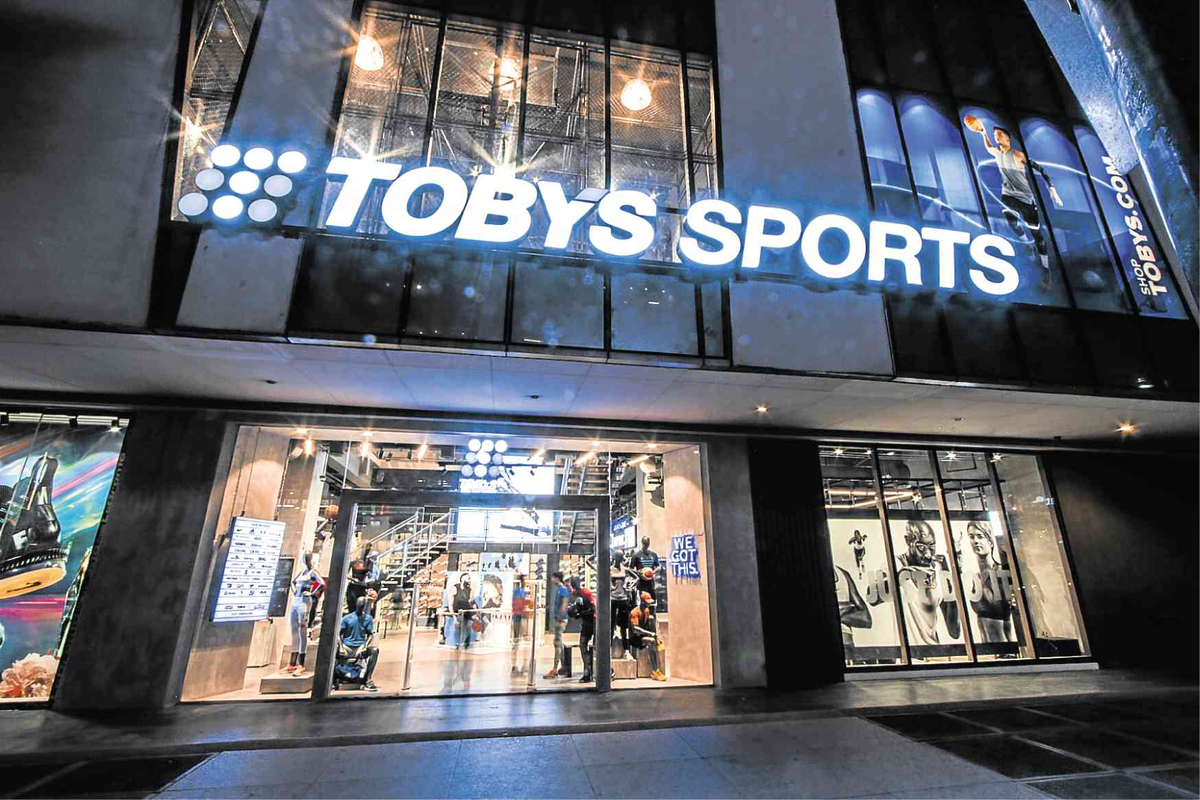Toby's Sports opens flagship store in BGC