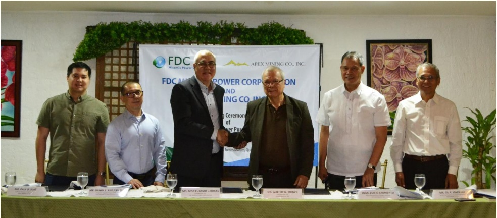 FDC, APEX Mining renew power supply agreement
