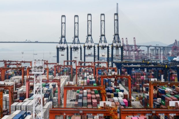 Hong Kong port slips from global top five for first time